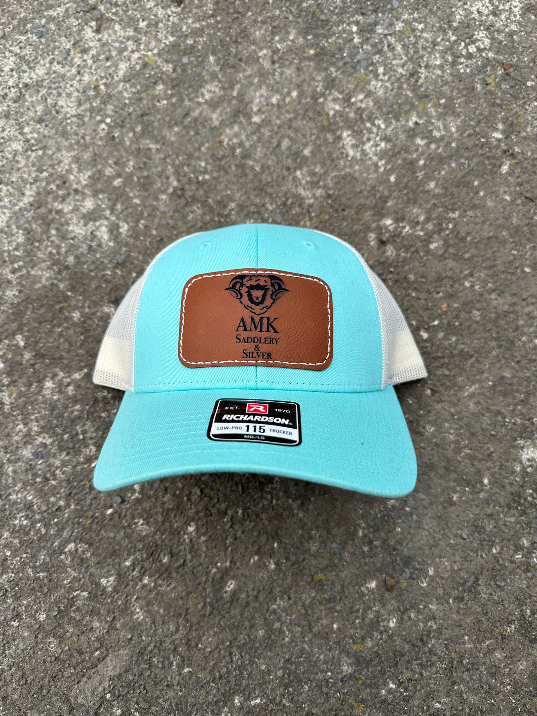 Turquoise AMK Cap